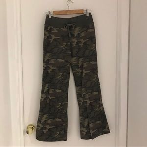 Camo sweatpants
